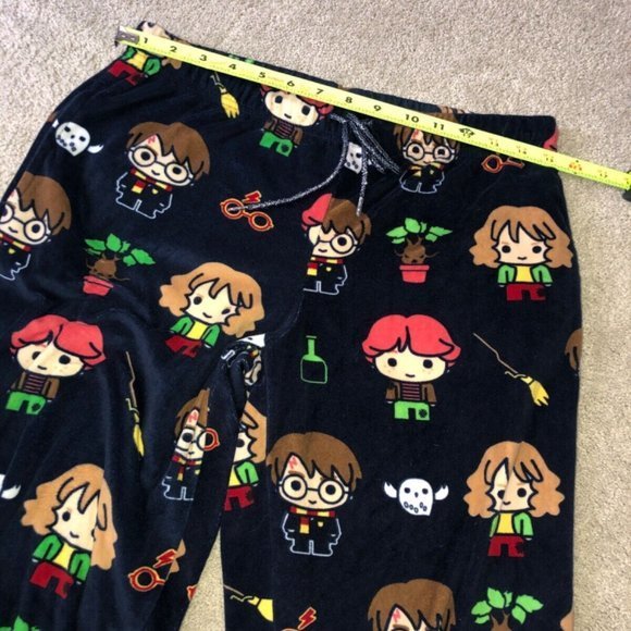 Wizarding World Harry Potter Pajama Bottoms Pants Small 4-6 - Picture 5 of 11